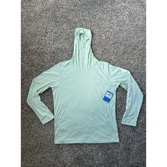 Columbia Other - Columbia Rapid Creek Hoodie Omni Shade UPF 50 Sun Shirt Green Mens Medium NWT